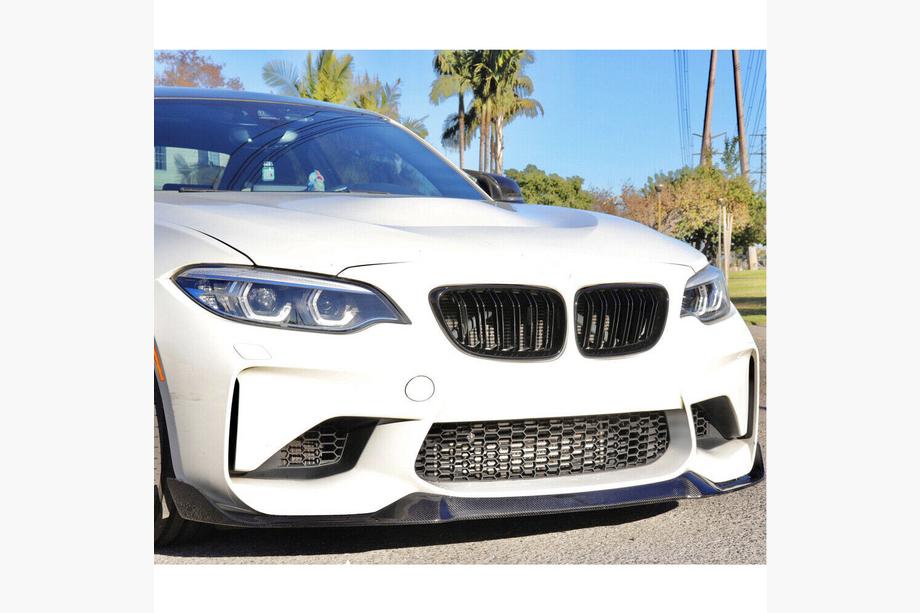 BMW serija 2 F22/F23 2014–2021 Sprednji lip Lip V9 (za F87, karbon) Fotografija 4