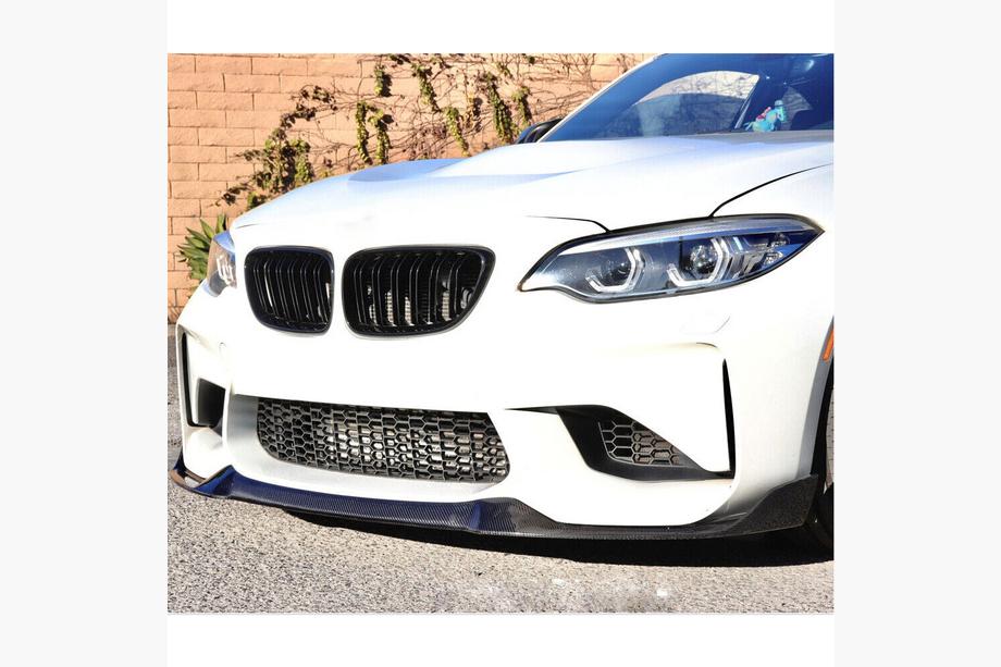 BMW serija 2 F22/F23 2014–2021 Sprednji lip Lip V9 (za F87, karbon) Fotografija 6