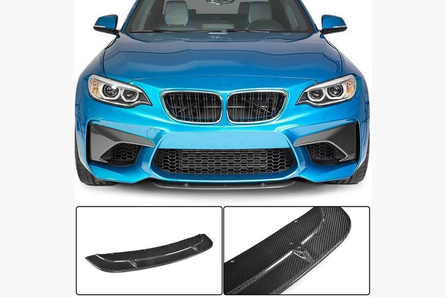 BMW serija 2 F22/F23 2014–2021 Sprednji lip spojler odbijača Lip V7 (za F87 M2/M2C, karbon) Image
