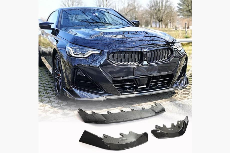 BMW serija 2 G42 2021– Lip dodatek za sprednji odbijač (za M-Sport, karbon) Image