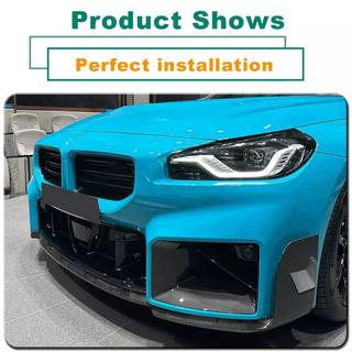 Lip spojler sprednjega odbijača Lip V1 (za G87, karbon) BMW serija 2 G42 2021– fotografija 2