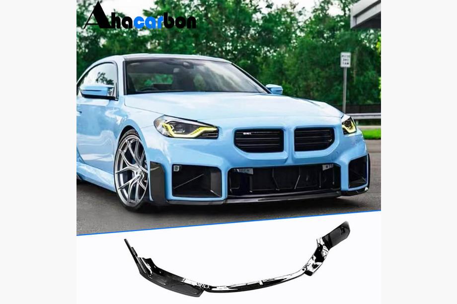 BMW serija 2 G42 2021– ABS lip spojler za sprednji odbijač V3 (za G87) Image