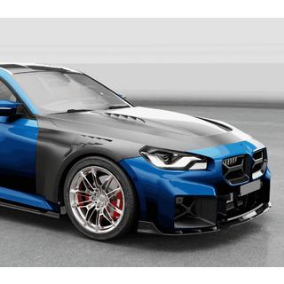 Sprednji lip spojler za odbijač Lip V2 (za G87, karbon) BMW serija 2 G42 2021– fotografija 2
