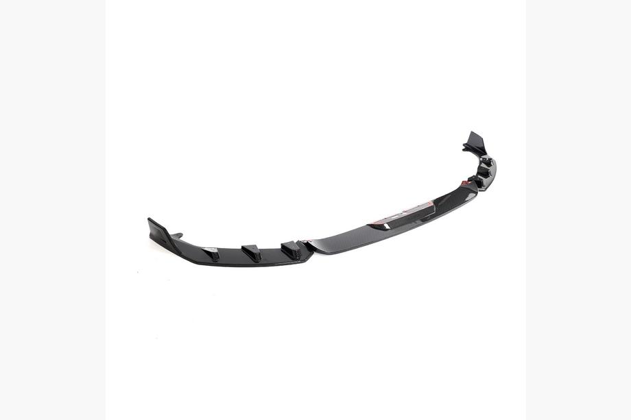 BMW serija 2 G42 2021– Sprednji lip spojler za odbijač Lip V2 (za G87, karbon) Fotografija 3
