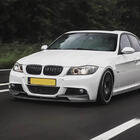BMW serija 3 E90/E91 2005–2011 Sprednji lip spojler odbijača ABS V1 (2008-2011 M-Sport) fotografija 2