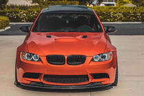 BMW serija 3 E92/E93 2006–2013 Lip spojler sprednjega odbijača Lip Hamman-Style V1 (za M3, karbon) fotografija 2