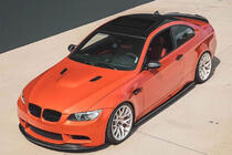 BMW serija 3 E92/E93 2006–2013 Lip spojler sprednjega odbijača Lip Hamman-Style V1 (za M3, karbon) fotografija 3