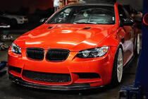 BMW serija 3 E92/E93 2006–2013 Lip spojler sprednjega odbijača Lip Hamman-Style V1 (za M3, karbon) fotografija 5