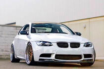BMW serija 3 E92/E93 2006–2013 Sprednji lip spojler odbijača AK-Style (za M3, karbon) fotografija 3