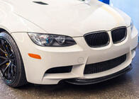 BMW serija 3 E92/E93 2006–2013 Sprednji lip spojler odbijača V6 (za M3, karbon) fotografija 5