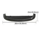 BMW serija 3 E92/E93 2006–2013 Sprednji lip spojler odbijača V6 (za M3, karbon) fotografija 6