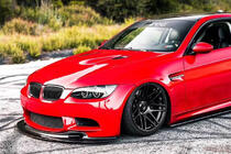 BMW serija 3 E90/E91 2005–2011 Lip za sprednji odbijač GT4-Style (za M3, karbon) fotografija 3