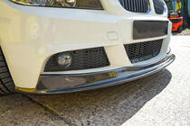 BMW serija 3 E90/E91 2005–2011 Lip spojler za sprednji odbijač (za E90 M-Sport 2008-2011, karbon) fotografija 5
