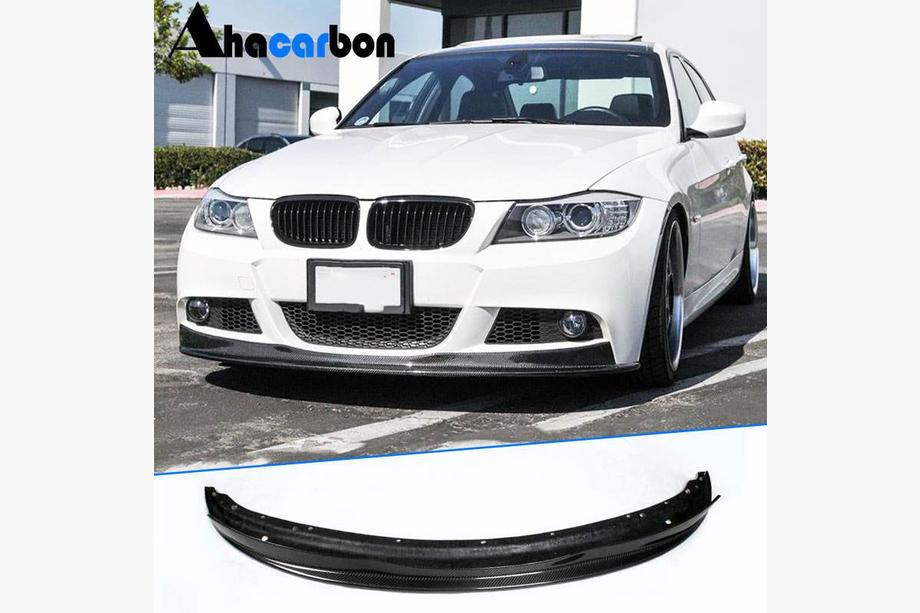 BMW serija 3 E90/E91 2005–2011 Lip spojler za sprednji odbijač (za E90 M-Sport 2008-2011, karbon) Image