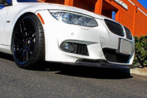 BMW serija 3 E90/E91 2005–2011 Lip spojler sprednjega odbijača FRP V2 (2010-2012 M-Sport) fotografija 3