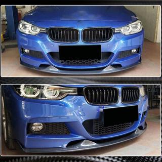 Sprednji lip spojler odbijača Lip Mad-Style (za F30 M-Sport, karbon) fotografija 4