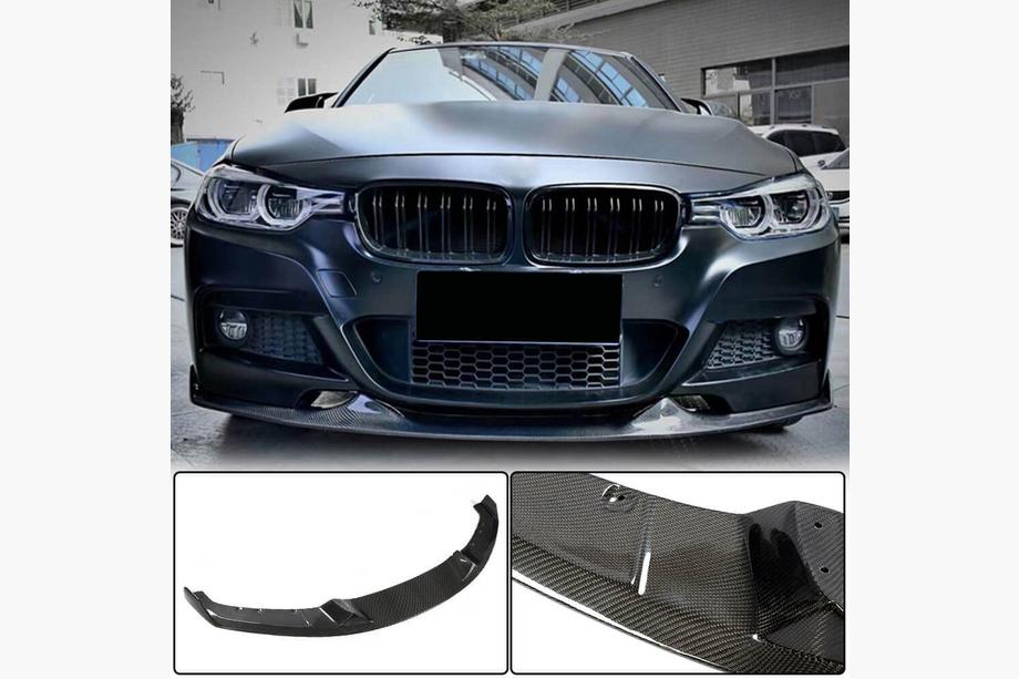 BMW serija 3 F30/F31 2012–2019 Sprednji lip spojler odbijača Lip Mad-Style (za F30 M-Sport, karbon) Image