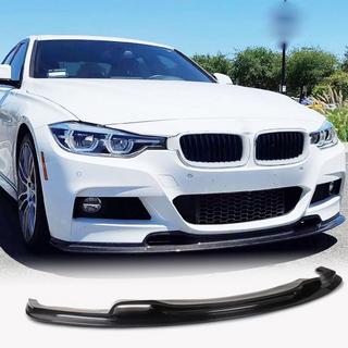 Sprednji lip spojler odbijača Lip V-Style (za F30 M-Sport, karbon) fotografija 1