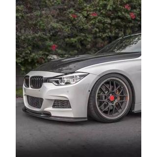Sprednji lip spojler odbijača Lip V-Style (za F30 M-Sport, karbon) fotografija 3