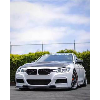 Sprednji lip spojler odbijača Lip V-Style (za F30 M-Sport, karbon) fotografija 4