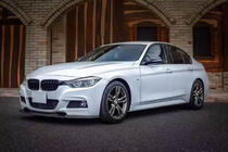 BMW serija 3 F30/F31 2012–2019 Lip spojler sprednjega odbijača FRP V3 (M-Performance) fotografija 6