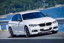 BMW serija 3 F30/F31 2012–2019 Lip spojler sprednjega odbijača FRP V3 (M-Performance) fotografija 7