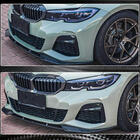 BMW serija 3 G20/G21 2018– Sprednji lip za odbijač Lip SC-Style (za M-Sport 2018-2022, karbon) fotografija 4