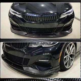 Sprednji lip spojler odbijača AC-Style (za M-Sport 2018-2022, karbon) BMW serija 3 G20/G21 2018– fotografija 2