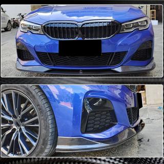 Sprednji lip spojler odbijača AC-Style (za M-Sport 2018-2022, karbon) BMW serija 3 G20/G21 2018– fotografija 3
