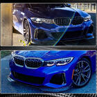 BMW serija 3 G20/G21 2018– Sprednji lip/spojler odbijača Lip V3 (za M-Sport 2018-2022, karbon) fotografija 4