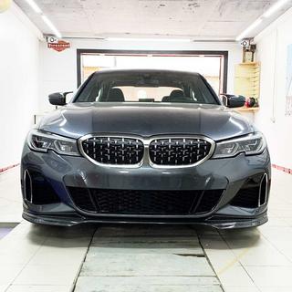 Sprednji lip/spojler odbijača Lip V3 (za M-Sport 2018-2022, karbon) BMW serija 3 G20/G21 2018– fotografija 1