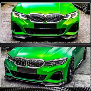 Sprednji lip/spojler odbijača Lip V3 (za M-Sport 2018-2022, karbon) BMW serija 3 G20/G21 2018– fotografija 3