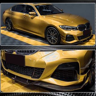 Sprednji lip spojler odbijača Lip PD-Style (za M-Sport 2018-2022, karbon) BMW serija 3 G20/G21 2018– fotografija 4