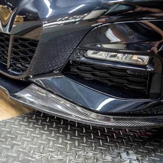 Lip spojler sprednjega odbijača Lip V5 (za M-Sport 2018-2022, karbon) BMW serija 3 G20/G21 2018– fotografija 4