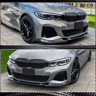 Lip spojler sprednjega odbijača Lip V7 (za M-Sport 2018-2022, karbon) BMW serija 3 G20/G21 2018– fotografija 4