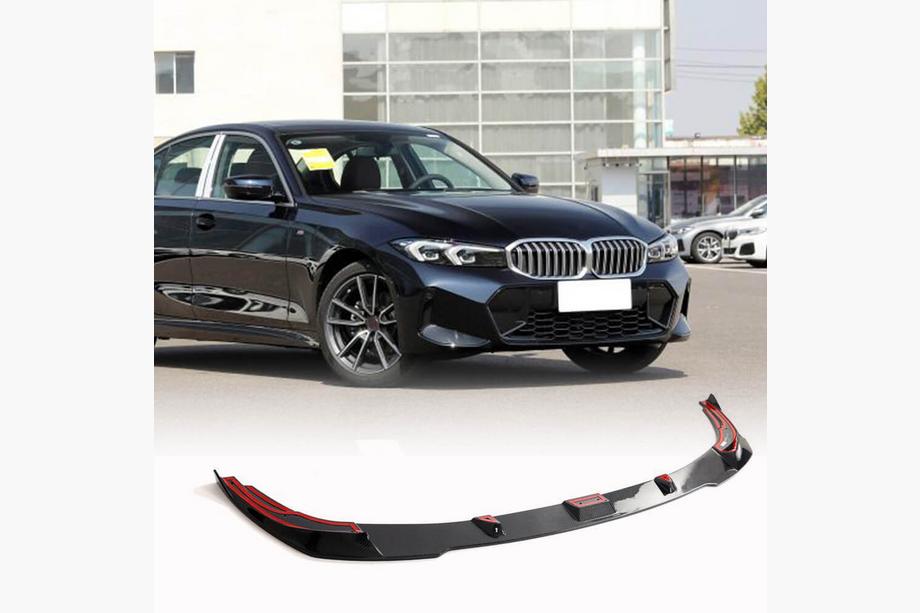 BMW serija 3 G20/G21 2018– Lip spojler sprednjega odbijača Lip V1 (za M-Sport 2022+, karbon) Image