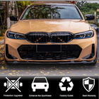 BMW serija 3 G20/G21 2018– Lip spojler za sprednji odbijač Lip V2 (za M-Sport 2022+, karbon) fotografija 2