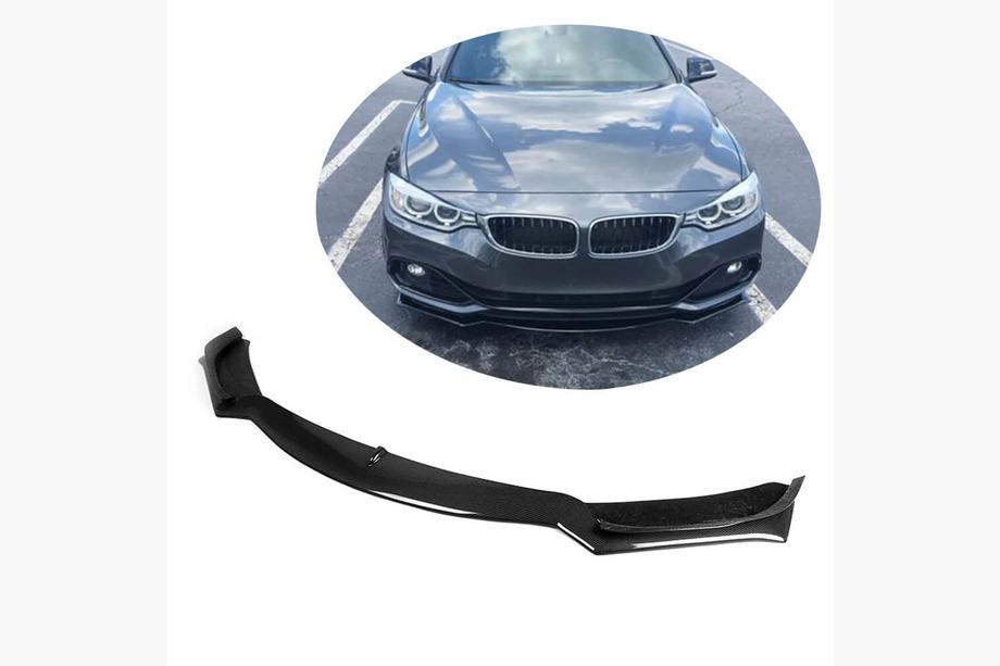 BMW serija 4 F32/F33/F36 2012–2020 Lip spojler sprednjega odbijača (za Base 2013-2016, karbon) Fotografija 1