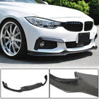 BMW serija 4 F32/F33/F36 2012–2020 Sprednji lip spojler za odbijač Lip V1 (za M-Sport, karbon) fotografija 1