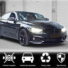 BMW serija 4 F32/F33/F36 2012–2020 Sprednji lip spojler odbijača V3 (za M-Sport, karbon) fotografija 2