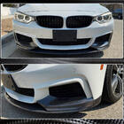 BMW serija 4 F32/F33/F36 2012–2020 Sprednji lip spojler odbijača V3 (za M-Sport, karbon) fotografija 3