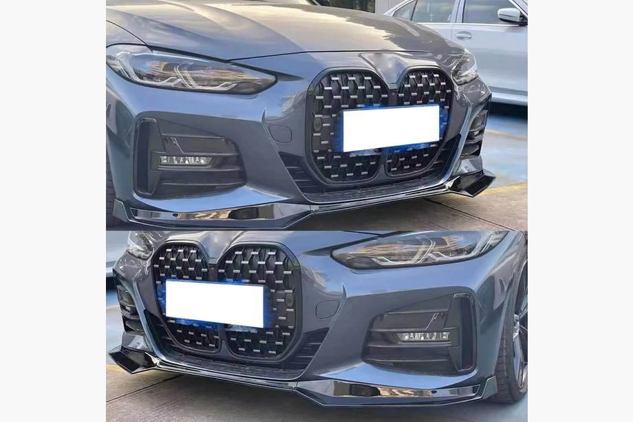 BMW serija 4 G22/23/26 2020– Lip spojler sprednjega odbijača ABS V5 (M-Sport) Fotografija 2