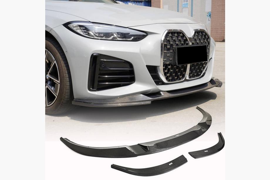 BMW serija 4 G22/23/26 2020– Lip spojler sprednjega odbijača Lip V2 (za G26 M-Sport, karbon) Image
