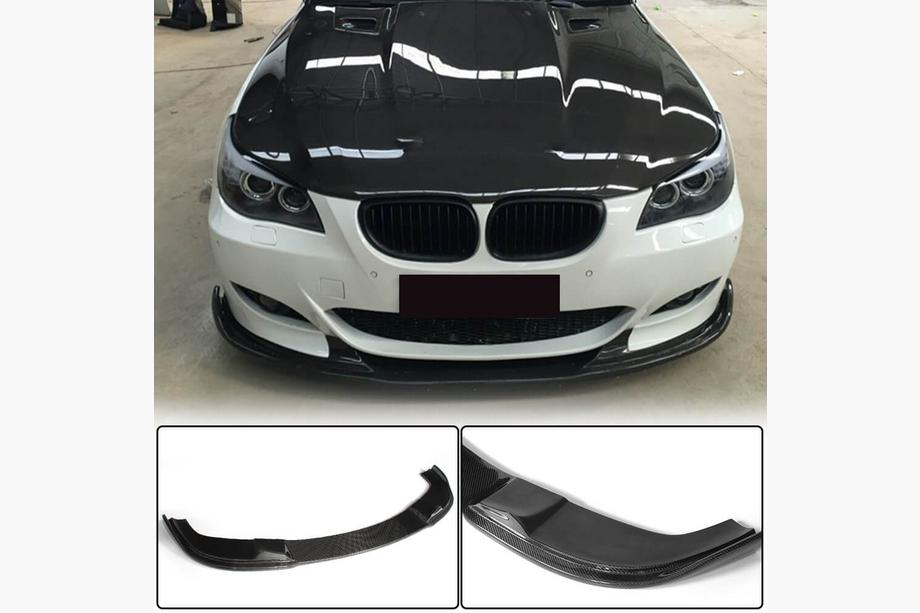 BMW Serija 5 E60/E61 2003–2010 Lip spojler za sprednji odbijač (za M-Sport, karbon) Image