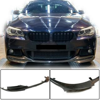 Sprednji lip spojler za odbijač Lip V1 (za F10 M-Sport, karbon) BMW serija 5 F10/F11 2010–2016 fotografija 1