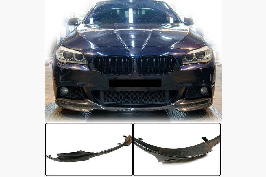 BMW serija 5 F10/F11 2010–2016 Sprednji lip spojler za odbijač Lip V1 (za F10 M-Sport, karbon) Image