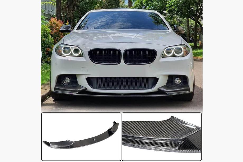 BMW serija 5 F10/F11 2010–2016 Lip spojler prednjega odbijača Lip V3 (za F10 M-Sport, karbon) Image