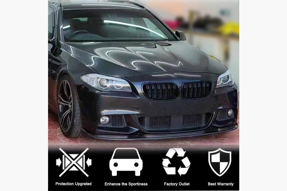BMW serija 5 F10/F11 2010–2016 Lip spojler sprednjega odbijača FRP V5 (M-Sport) Fotografija 2