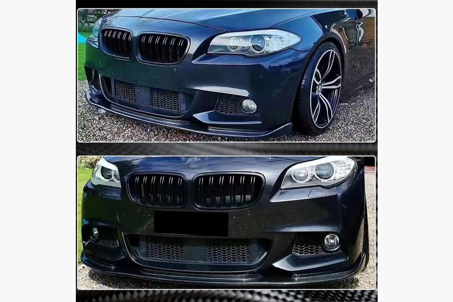 BMW serija 5 F10/F11 2010–2016 Lip spojler sprednjega odbijača FRP V5 (M-Sport) Fotografija 3