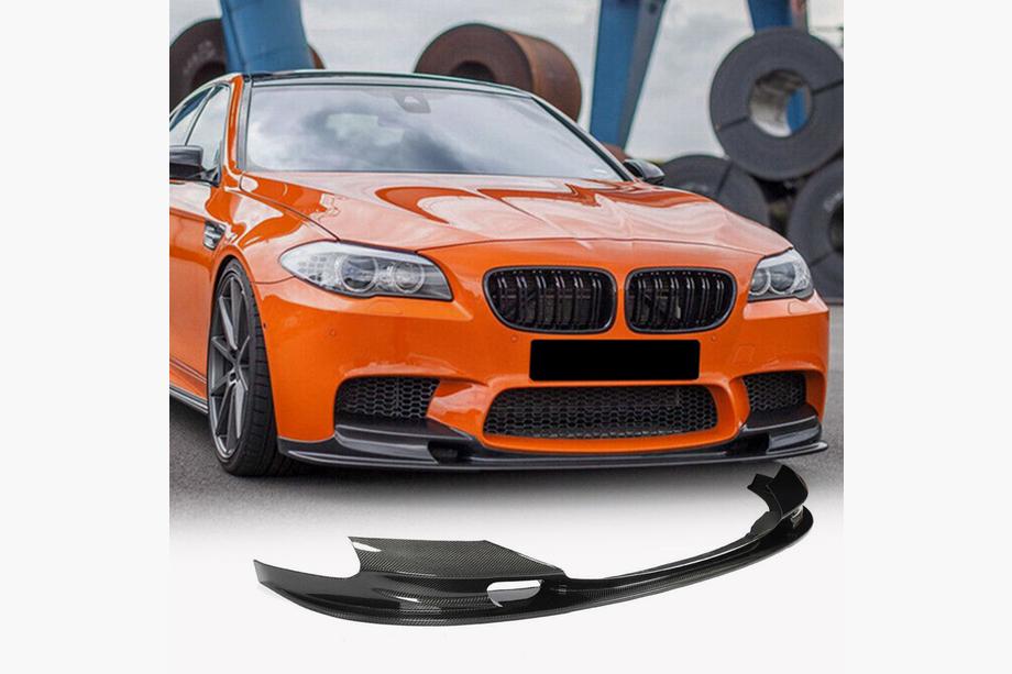 BMW serija 5 F10/F11 2010–2016 Sprednji lip spojler za odbijač Lip V2 (za F10 M5, Carbon) Fotografija 1